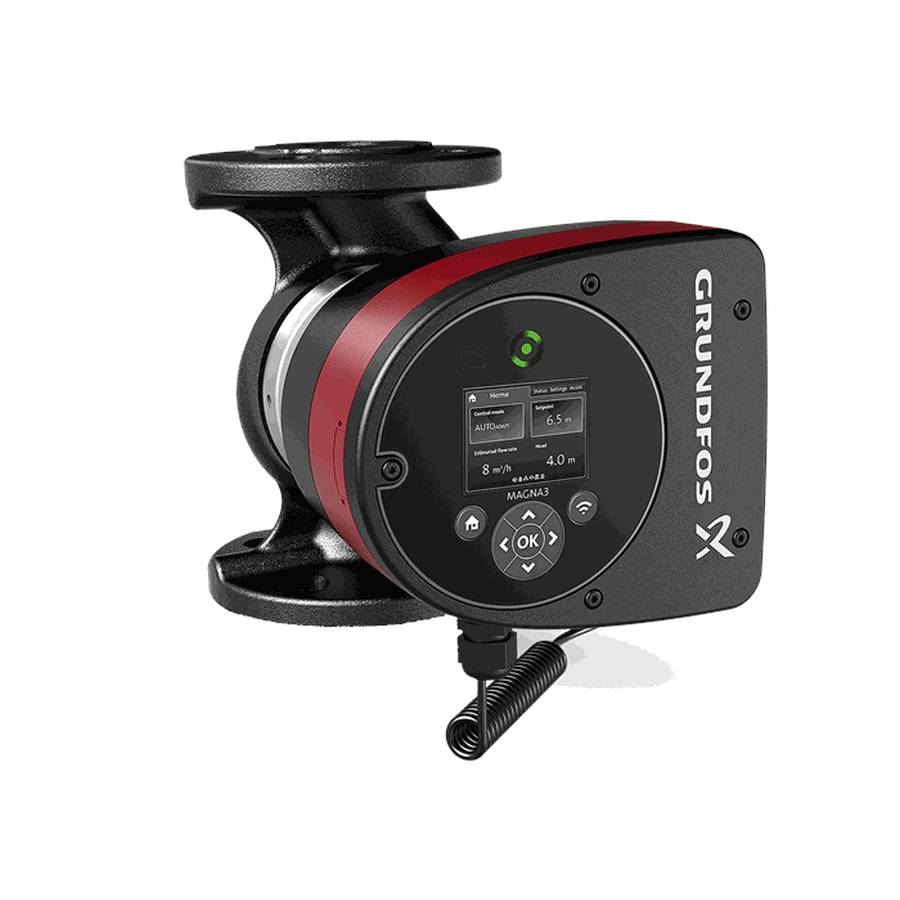 Фото Насос циркуляционный с мокрым ротором Grundfos MAGNA3 32-100 F 220, артикул 97924258